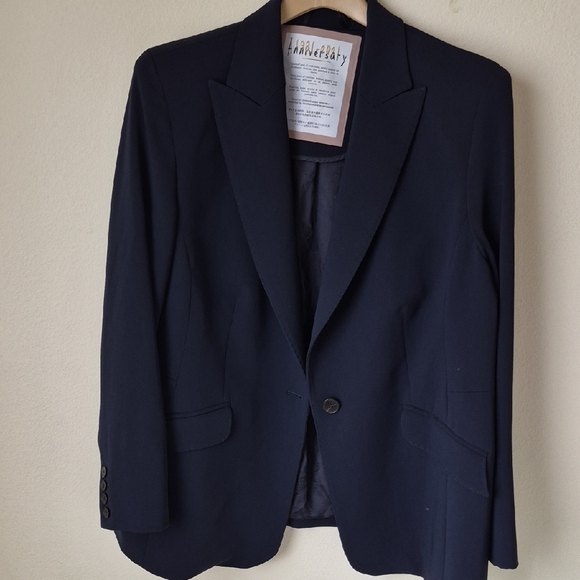 Marina Rinaldi Blue Tailored Jacket for Formal Occasions - Picture 1 of 11